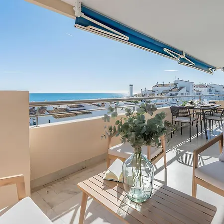Vacation I Puerto Banus Sea Front, Sea View, New Decoration, Bbq, 24-7 Security, Pool *